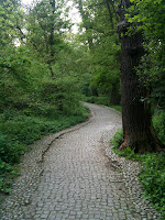 The grey brick road to the Steps of Individuality