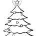 Childrens Christmas Tree Coloring Pages