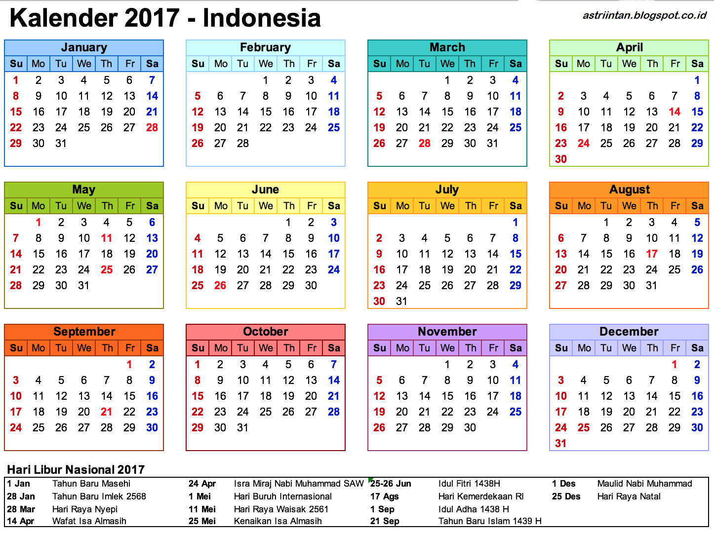 tips cantik alami kalender 2022