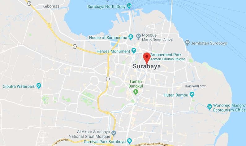  Peta Surabaya  Lengkap dan Terbaru Google Maps 