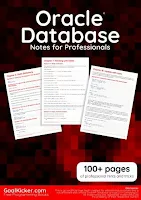 OracleDatabase Notes For Professionals