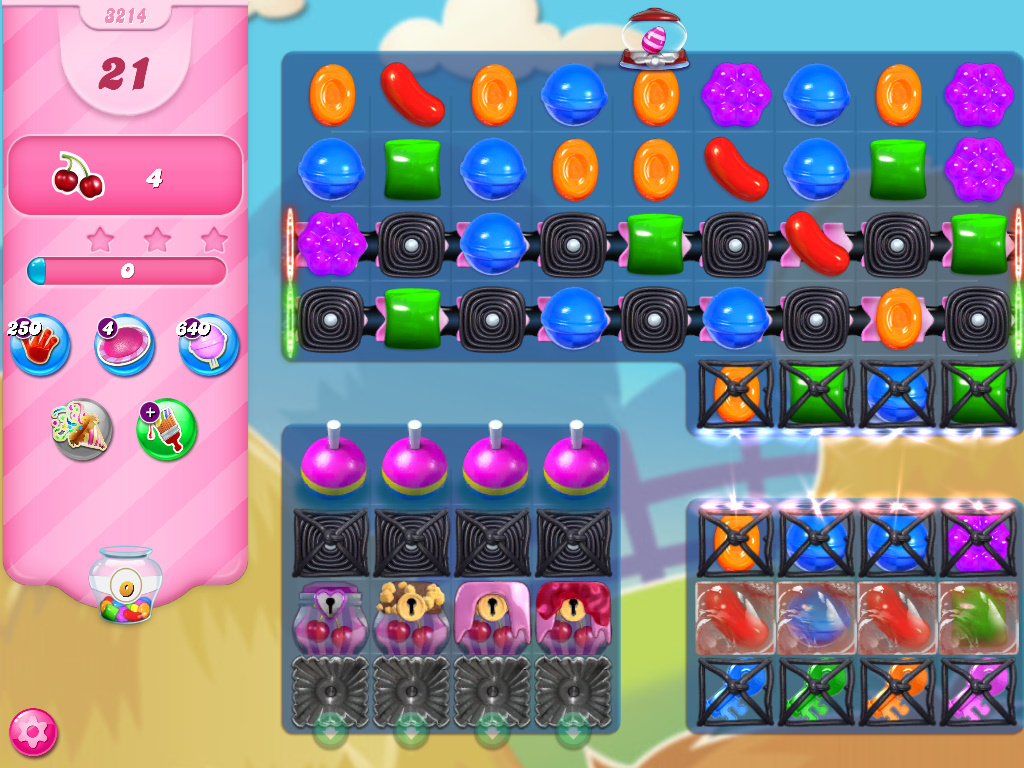 Candy Crush Saga level 3214