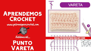 Punto vareta y sus secretos | Aprende crochet desde el principio