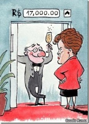 Dilma e salarios