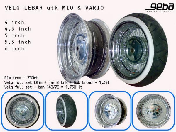  Velg Lebar Matic AUTOMOTIVE