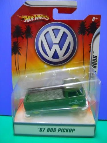 Hot Wheels VW Rat Rods'67 Bus Pickup army green 