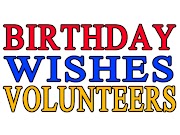Happy Birthday Wishes for Volunteers