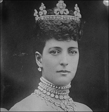 The Rundell Tiara was made for Princess Alexandra of Denmark on the occasion