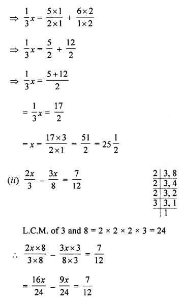 Selina Concise Mathematics Class 8 ICSE Solutions Chapter 14 Linear Equations in one Variable