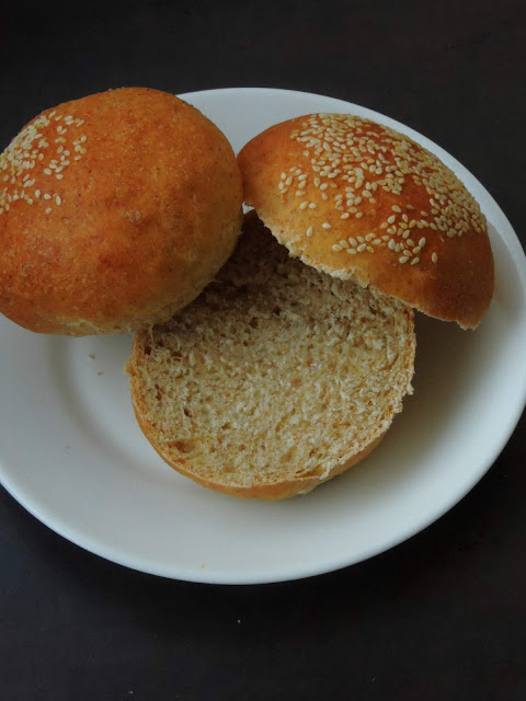Vegan Spelt flour Hamburger buns