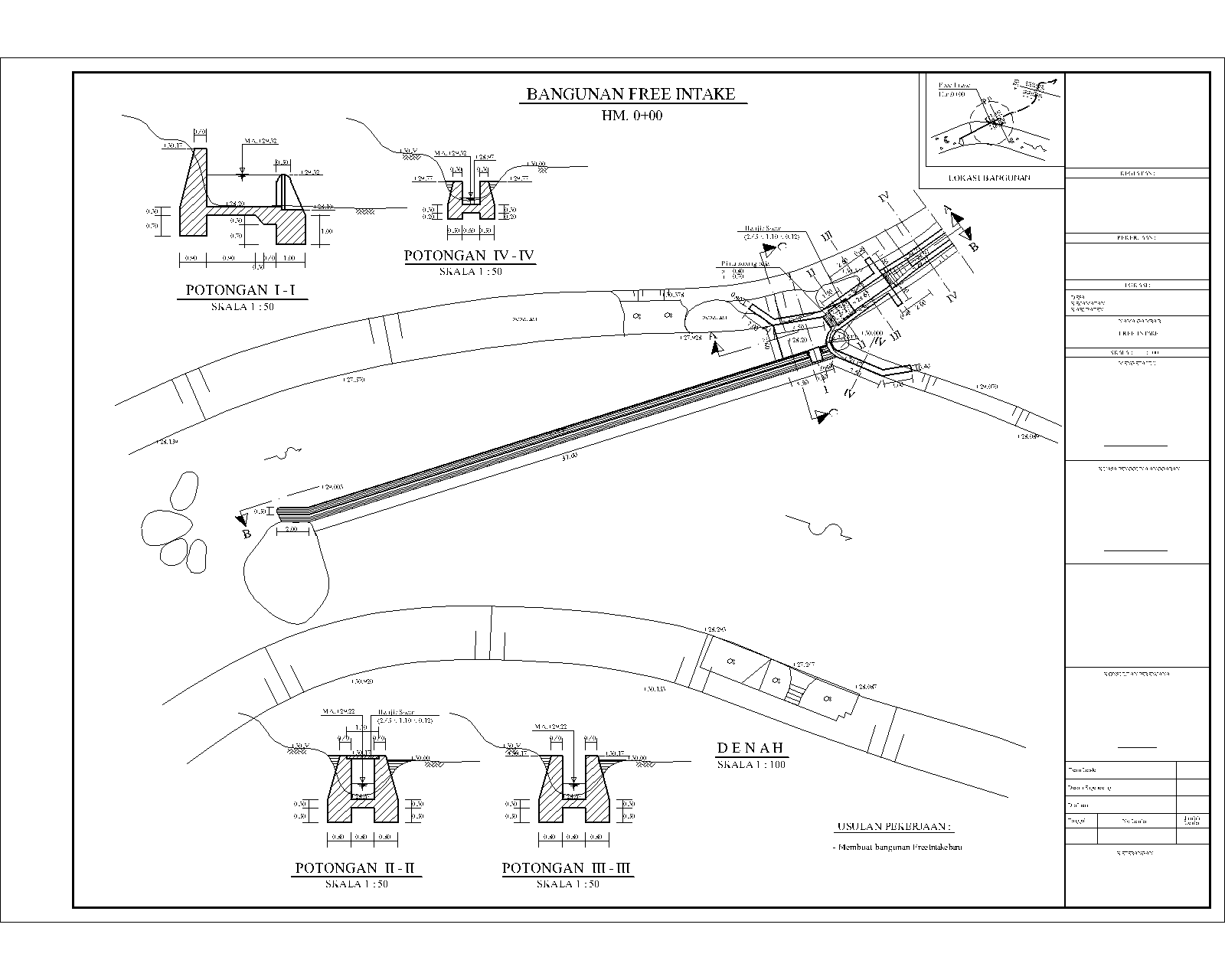 RANCANG GRIYA Contoh Gambar Desain Bangunan Air 