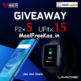 Umidigi U Fit And 5 units Umidigi F2 for FREE