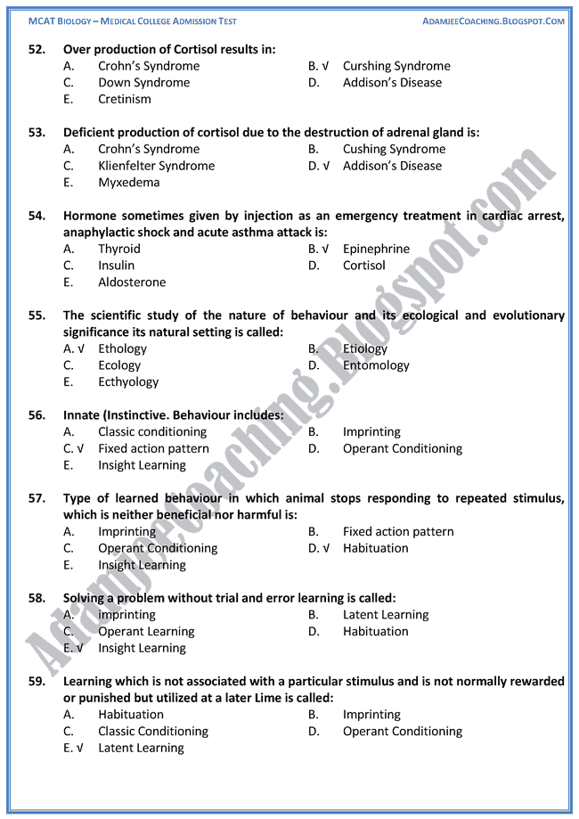 co-ordination-and-control-biology-mcat-preparation-notes