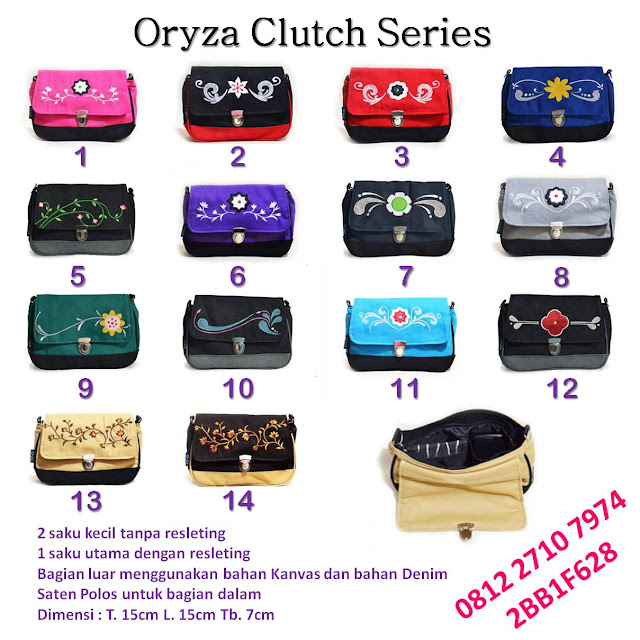 Grosir dan Ecer Oryza Clutch Series