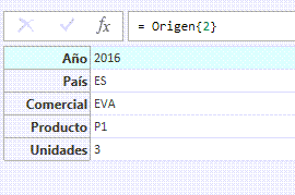 Power Query: Modificar una dato por fila y columna en la consulta