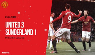 Video Cuplikan Gol Manchester United vs Sunderland 3-1