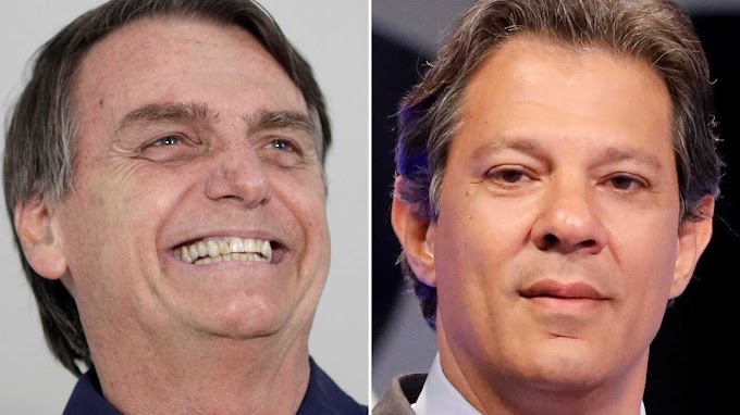 A um dia da decisão, Bolsonaro fica no Rio e Haddad, em São Paulo