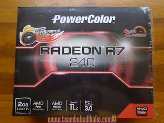 Unboxing Powercolor AMD Radeon R7 240 2GB GDDR5 Dan Test Kekuatannya Untuk Main Game GTA V