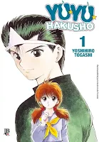 capa do volume 1 do mangá de Yu Yu Hakusho