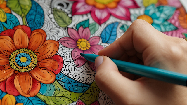 Coloring for Adults: The Mindful Way to De-Stress and Unwind