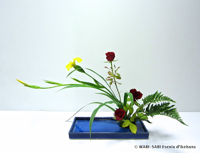 Ikebana-moribana