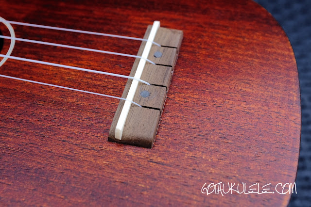 Gretsch G9110 Ukulele bridge