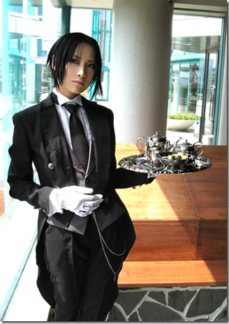 kuroshitsuji cosplay - sebastian michaelis