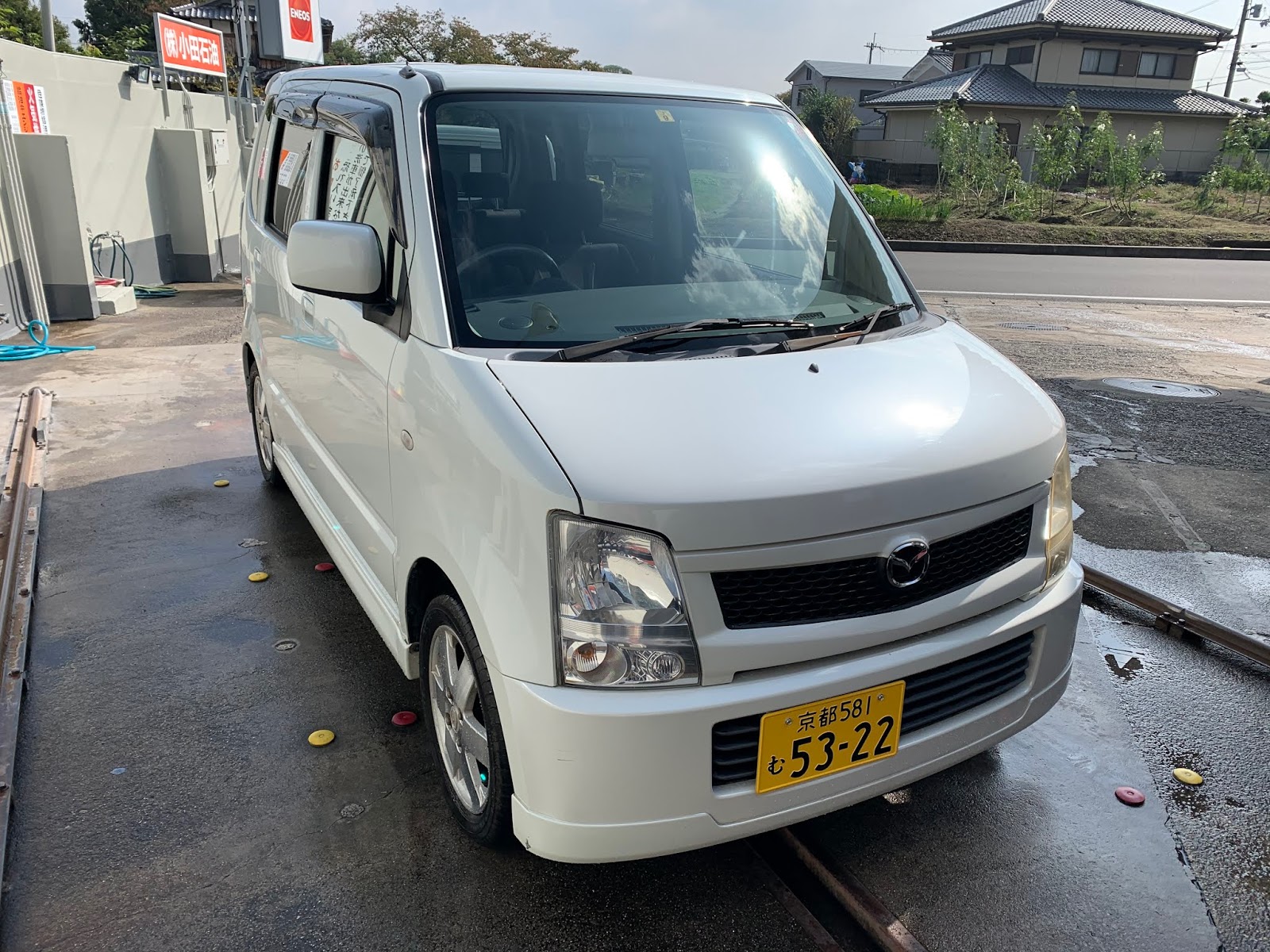 中古車リース現在の在庫車輌リスト チョイ乗り 京都市 マツダ ａｚワゴン 白 5322 13 000円タイプ