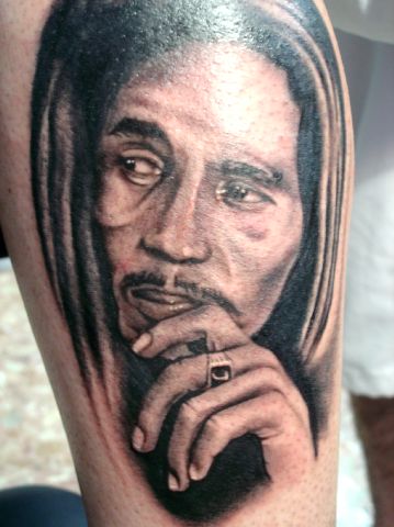 Tatuajes de Bob Marley