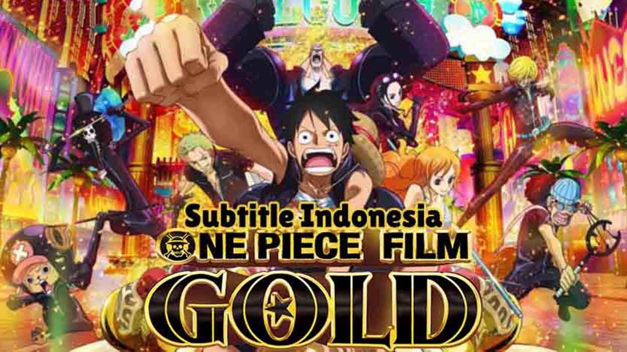 one piece film gold sub indo