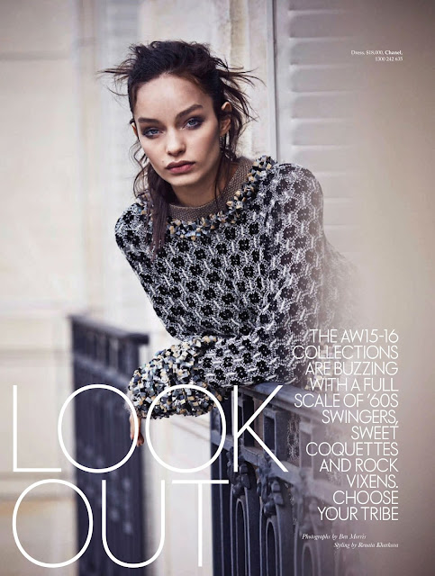 Model @ Luma Grothe - ELLE Australia, September 2015 