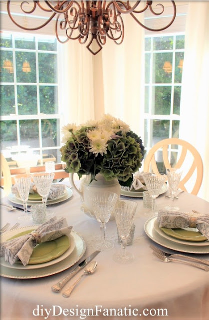 Easter, Spring, Tablescape, cottage, Cottage style, 