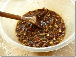 Pecan pie filling