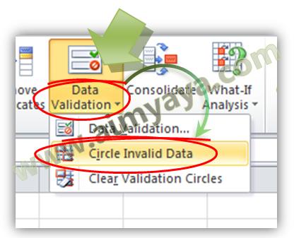 Pengisian atau input angka nilai merupakan hal biasa tapi sanggup menjadi fatal bila kita sa Cara Membuat Validasi Data Angka di Excel 2010