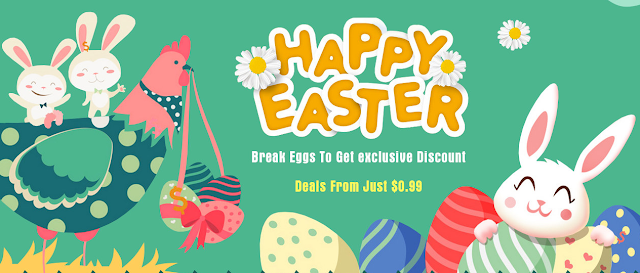 Promoção Happy Easter Tomtop