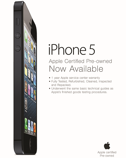 iPhone 5 Certified Pre-owned now available in the Philippines, price ...