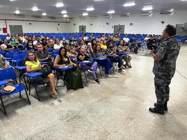 Prefeitura de Parnaíba promove reunião entre diretores escolares e forças de segurança