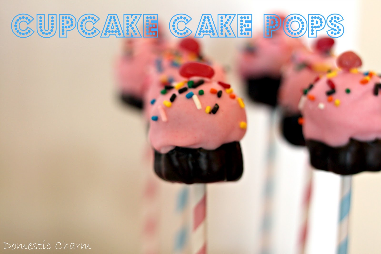 cake pops recipe Cupcake Cake Pops