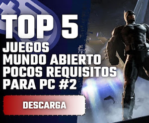 TOP 5 JUEGOS MUNDO ABIERTO DE POCOS REQUISITOS PARA PC #2