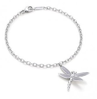 Elsa Peretti Dragonfly Charm Bracelet in Sterling Silver