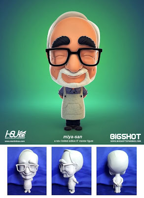 “Miya-san” Hayao Miyazaki Tribute Figure by Bigshot Toyworks & Martin Hsu