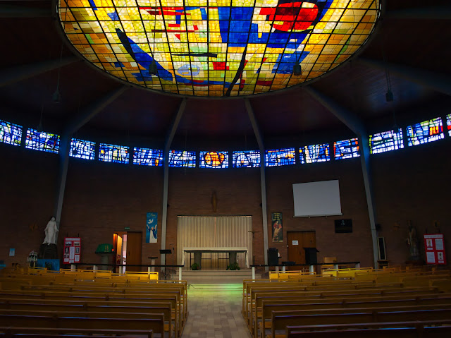 jiemve, le temps d'une pose, Hauts de France, Lens, Eglise Saint Wulgan, Notre-Dame des Mines, vitraux, vitrail