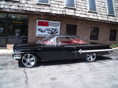 1960 Chevy Impala with Foose Legends Great job by Chad and the crew at KC