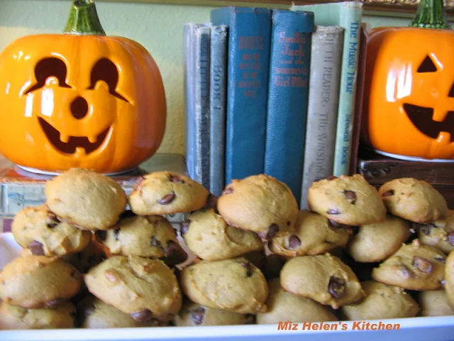 Pumpkin Chocolate Chip Cookies at Miz Helen's Country Cottage