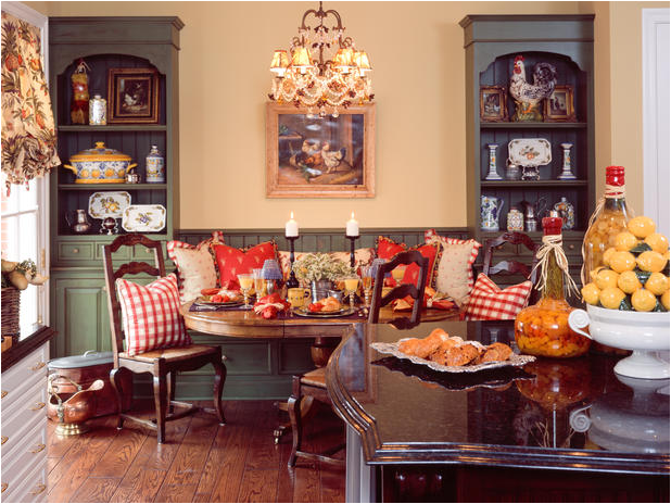 Rustic French Country Dining Room Ideas