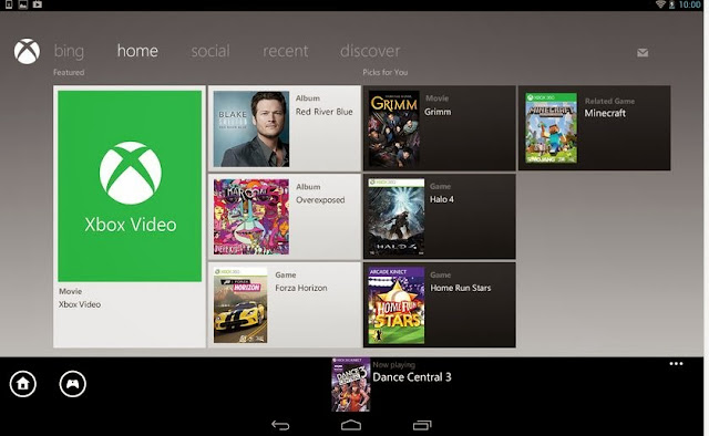 Xbox SmartGlass app for Android users