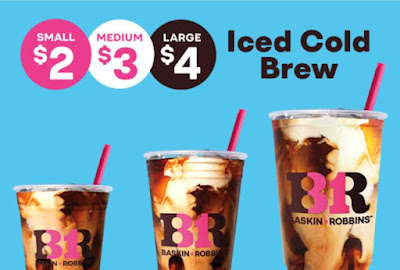Baskin-Robbins Offers Small Iced Cold Brew for  Through September 4, 2023