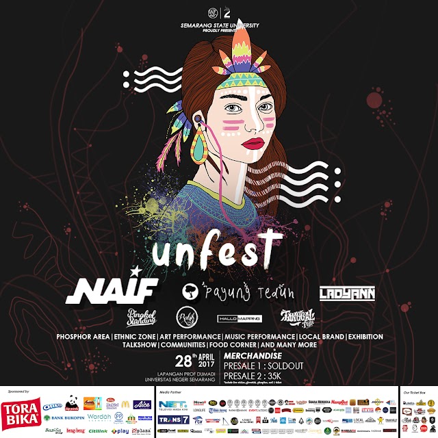 Unnes Night Festival 2017 Datangkan Naif & Payung Teduh