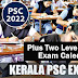 Kerala PSC | Plus Two Level Preliminary Exam Calendar 2022