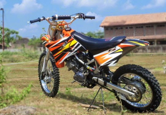 Dunia Modifikasi Cara Modif Jupiter MX Jadi Trail Terlengkap